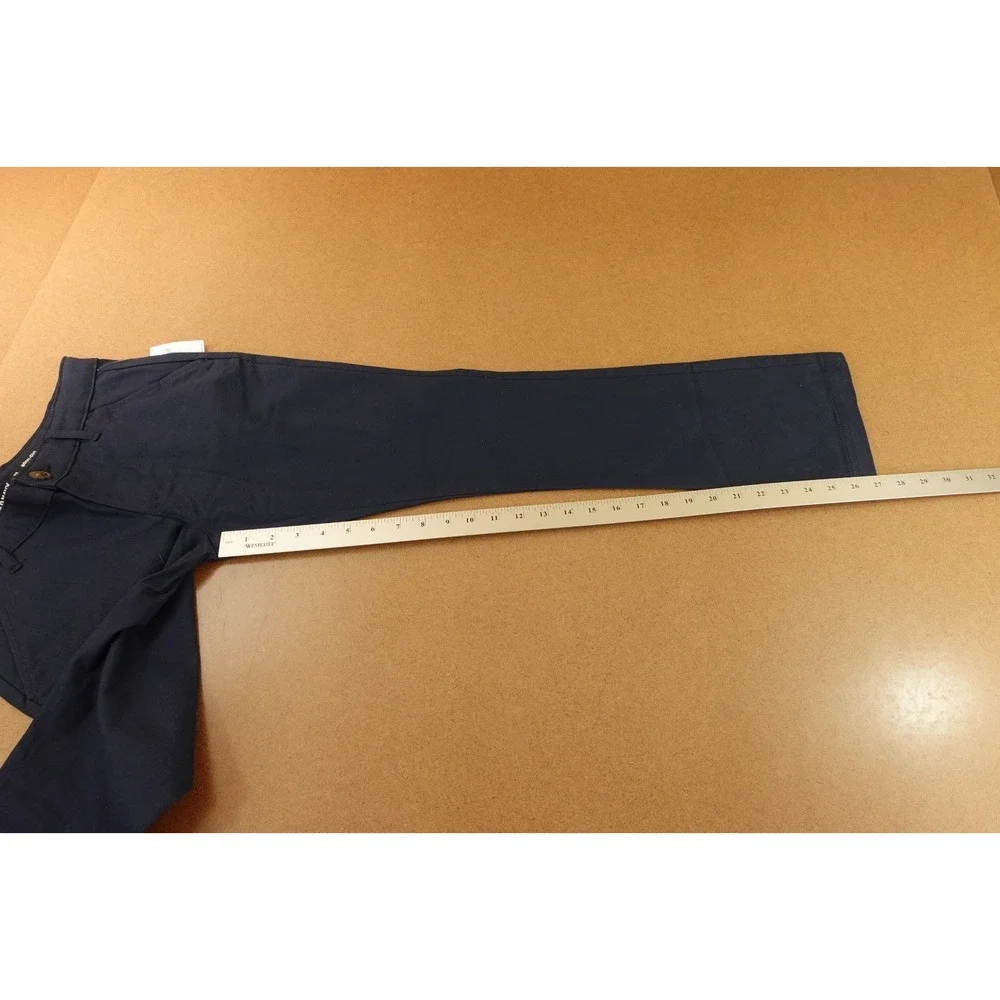 Old Navy Girls Size 12 Blue Stretch School Uniform Bootcut Pants 2 Pack NWT